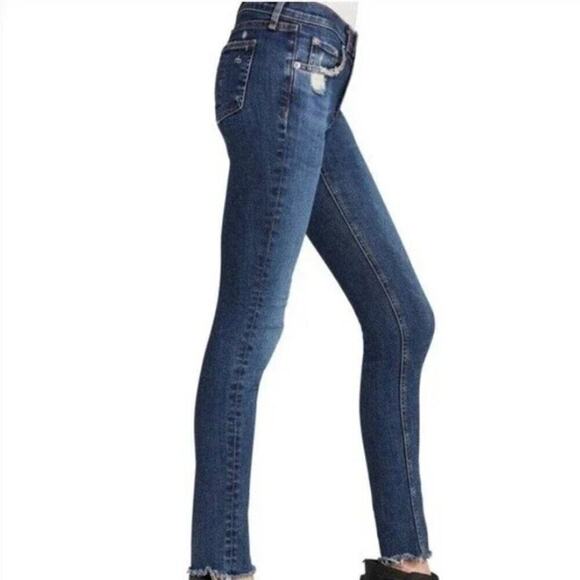 Rag & Bone Cate Mid-Rise Skinny Jeans La Paz Wash 27W - Picture 2 of 13